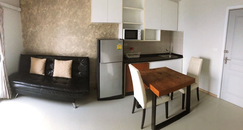 ให้เช่าคอนโด ริชพาร์ค 2 แอท เตาปูน อินเตอร์เชนจ์ พื้นที่ 30 ตร.ม. 1 ห้องนอน เช่า 9,500 บ/ด