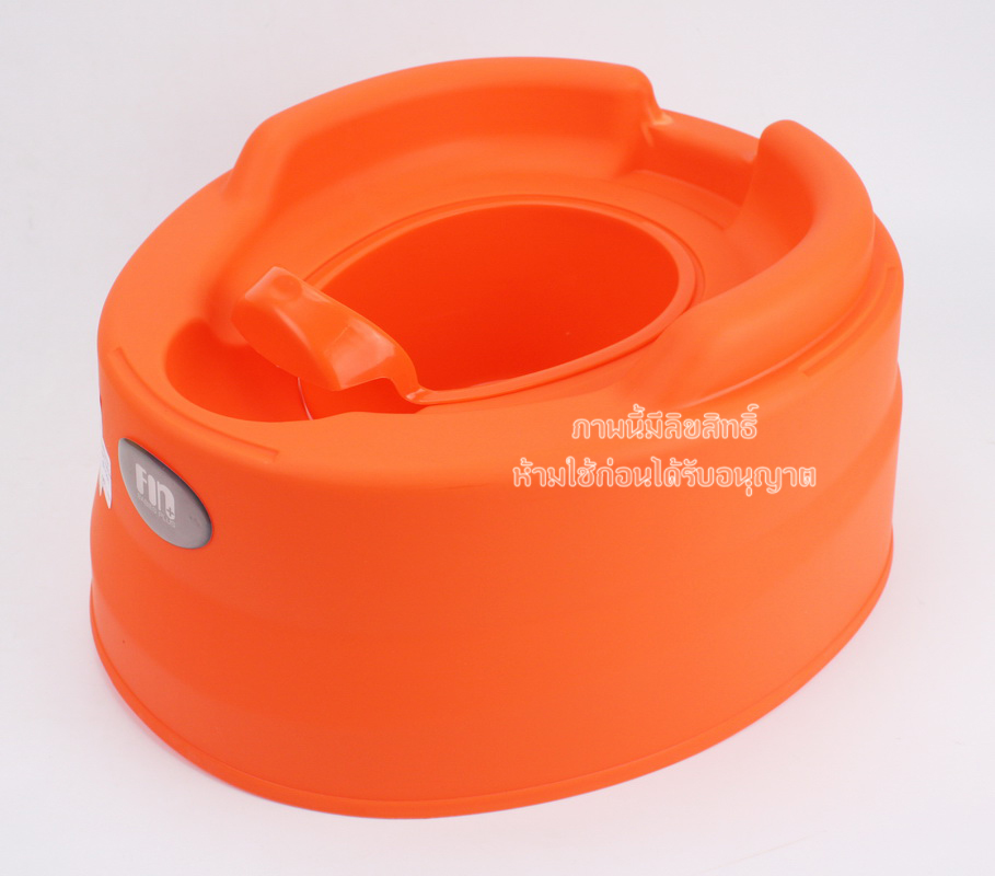 Fin กระโถน หน้าหมี สำหรับเด็ก 2in1