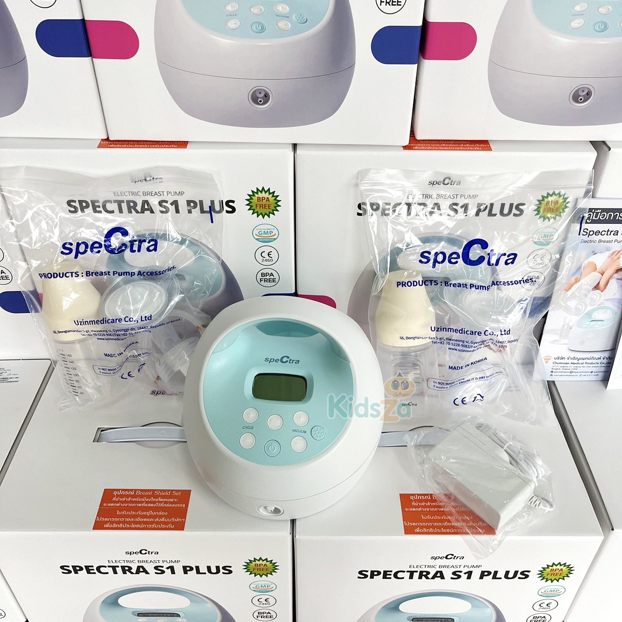 Spectra S1 PLUS New 2024 เครื่องปั๊มนมไฟฟ้า รับประกัน 1 ปี