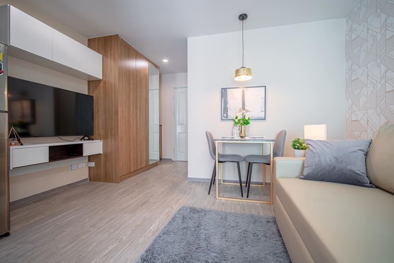 ให้เช่าคอนโด รีเจ้นท์โฮม สุขุมวิท 97/1 พื้นที่ 28 ตร.ม. 1 ห้องนอน เช่า 9,500 บ/ด