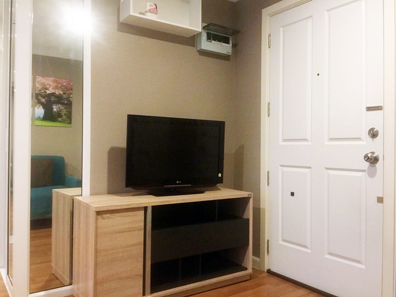 ให้เช่าคอนโด ลุมพินี เพลส พระราม 9 พื้นที่ 35 ตร.ม. 1 ห้องนอน เช่า 13,000 บ/ด