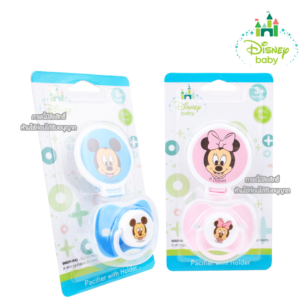 Disney Baby จุกหลอก พร้อมสายคล้อง ลายมิกกี้
