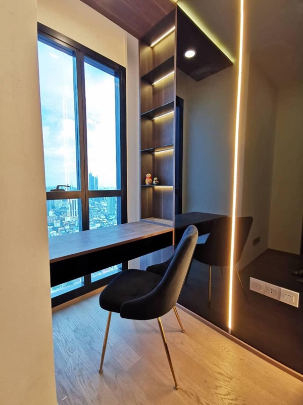 ให้เช่าคอนโด แอชตัน จุฬา-สีลม พื้นที่ 34.5 ตรม. 1 ห้องนอน ให้เช่า 29,000 บ/ด