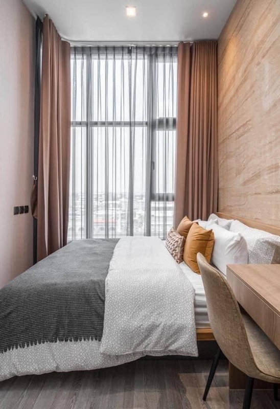 ให้เช่าคอนโด เดอะไลน์ สุขุมวิท 101 พื้นที่ 28 ตร.ม. 1 ห้องนอน เช่า 14,000 บ/ด