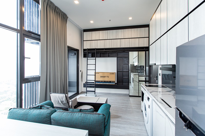 ให้เช่าคอนโด เดอะไลน์ สุขุมวิท 101 พื้นที่ 32.5 ตร.ม. 1 ห้องนอน เช่า 19,000 บ/ด