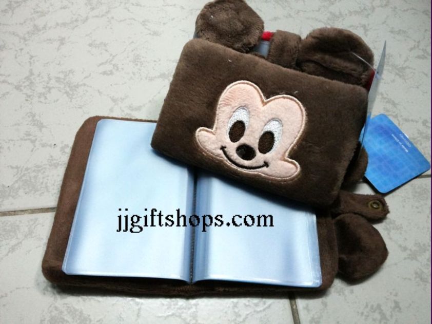 สมุดใส่บัตรลายมิกกี้เมาส์ Mickey Mouse ใส่บัตรได้ 20 ใบ