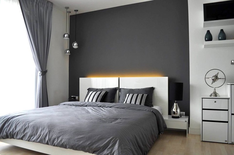 ให้เช่าคอนโด ริทึ่ม รัชดา พื้นที่ 46 ตร.ม. 1 ห้องนอน เช่า 23,000 บ/ด