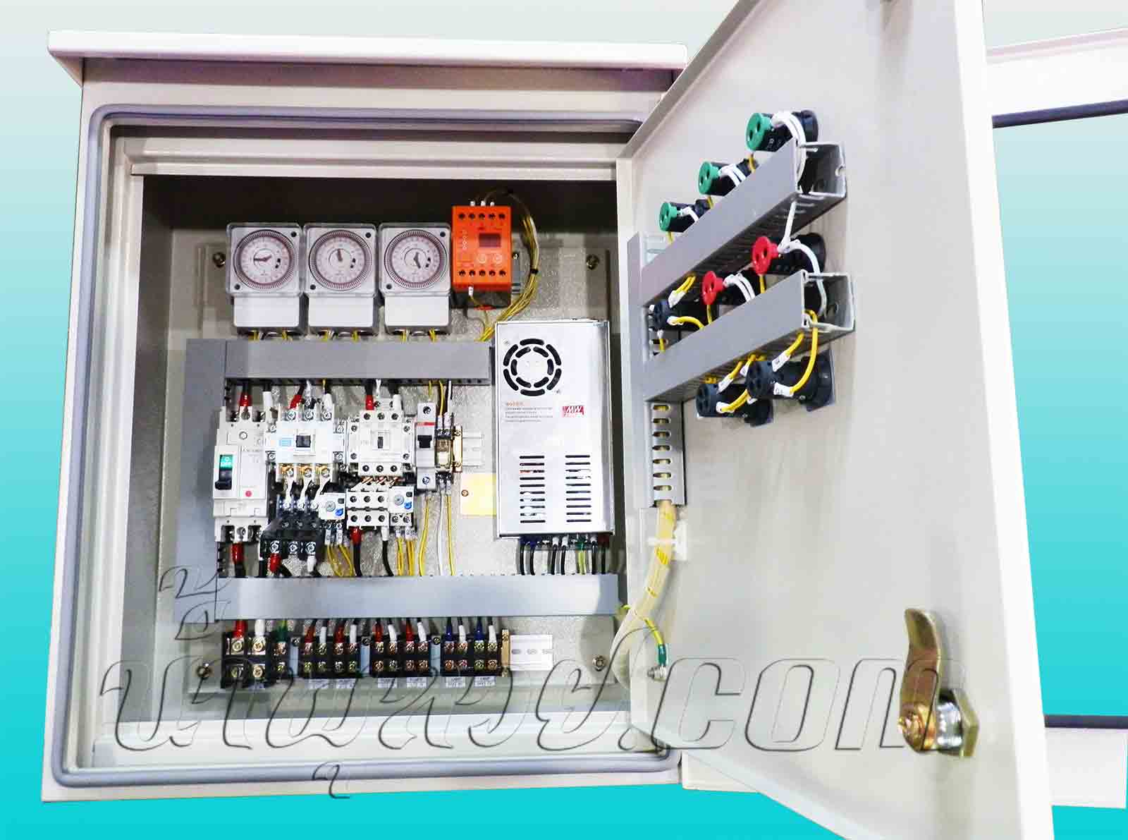 น้ำพุหน้าโครงการ LA VILLA โครงการบ้านหรู สไตล์โมเดิร์น วังน้อย อยุธยา