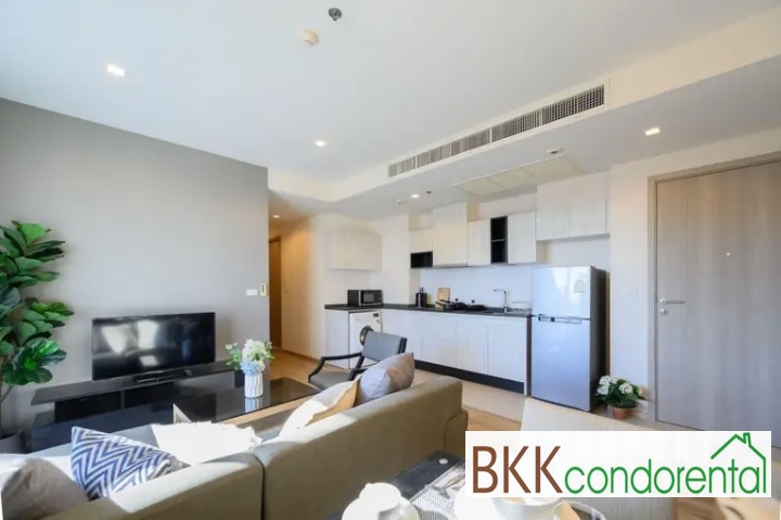 ให้เช่าคอนโด เฮช คิว ทองหล่อ พื้นที่ 75 ตรม. 2 ห้องนอน เช่า 60,000 บาท/เดือน