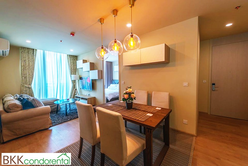 ให้เช่าคอนโด โนเบิล รีโคล พื้นที่ 62 ตรม. 2 ห้องนอน เช่า 50,000 บ/ด