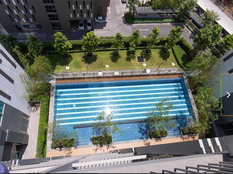 ให้เช่าคอนโด โนเบิล รีวอลฟ์ รัชดา พื้นที่ 26 ตร.ม. 1 ห้องนอน เช่า 14,500 บ/ด