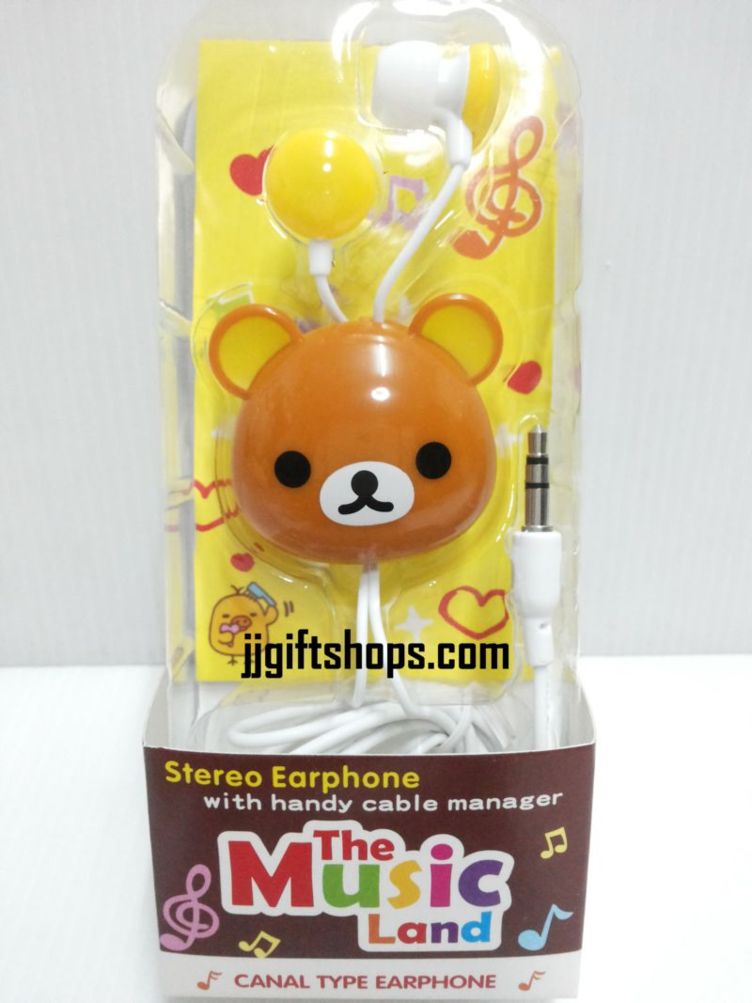 หูฟัง ลายริลัคคุมะ Rilakkuma