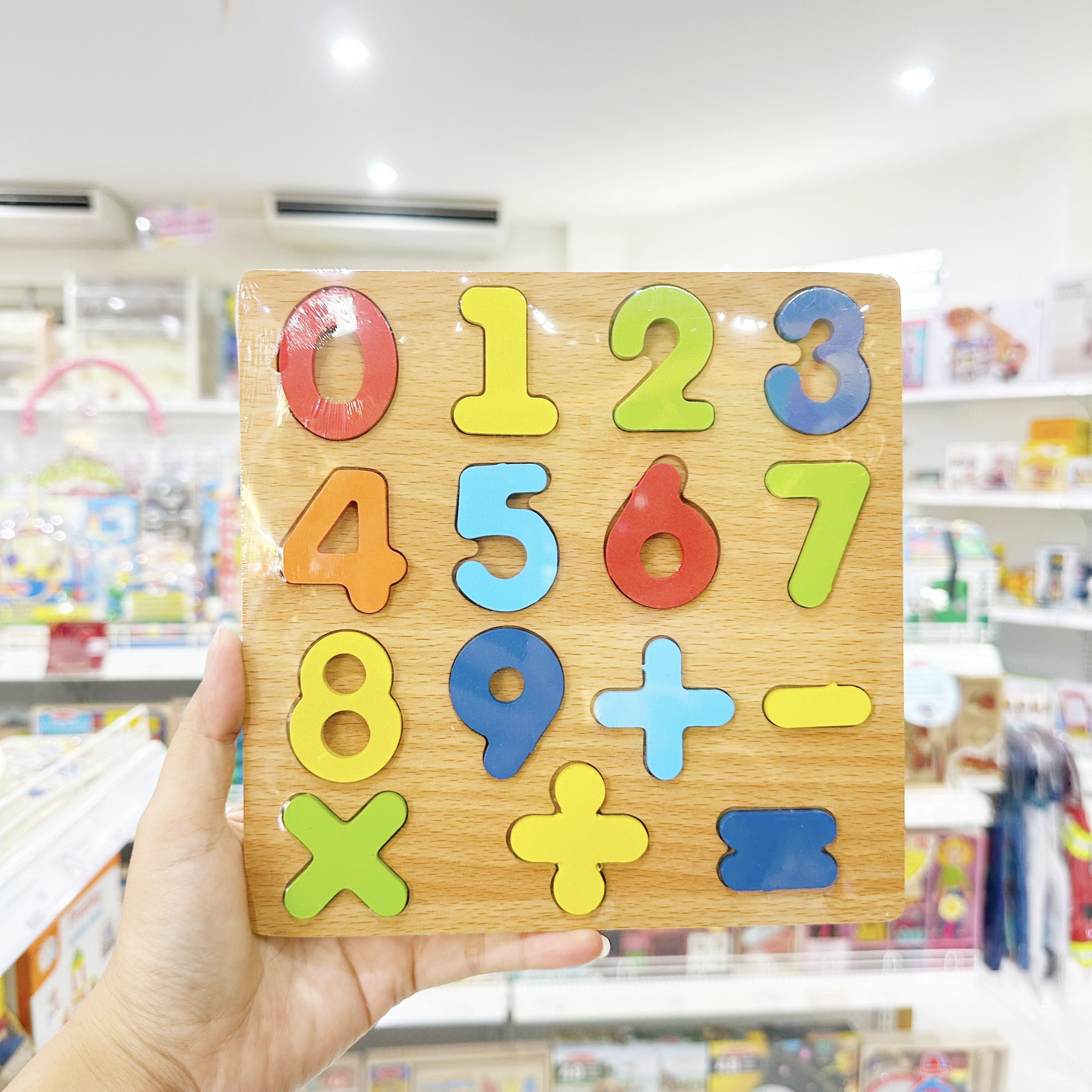 Haoh baby ชุดของเล่น จิ๊กซอว์ ชุดบล็อค ของเล่นไม้ สำหรับเด็ก