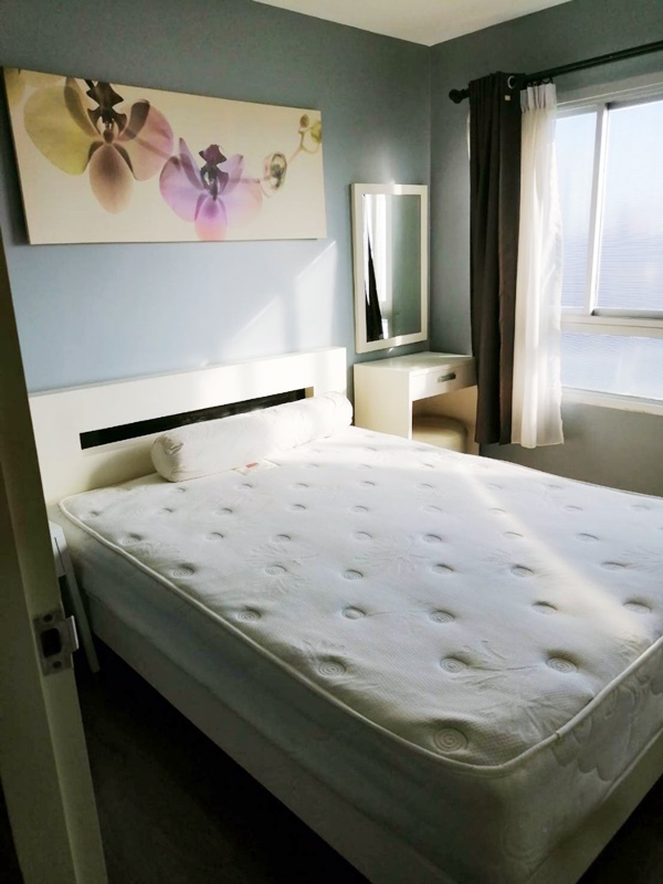 ให้เช่าคอนโด เดอะ นิช รัชดา-ห้วยขวาง พื้นที่ 35 ตร.ม. 1 ห้องนอน เช่า 12,000 บ/ด