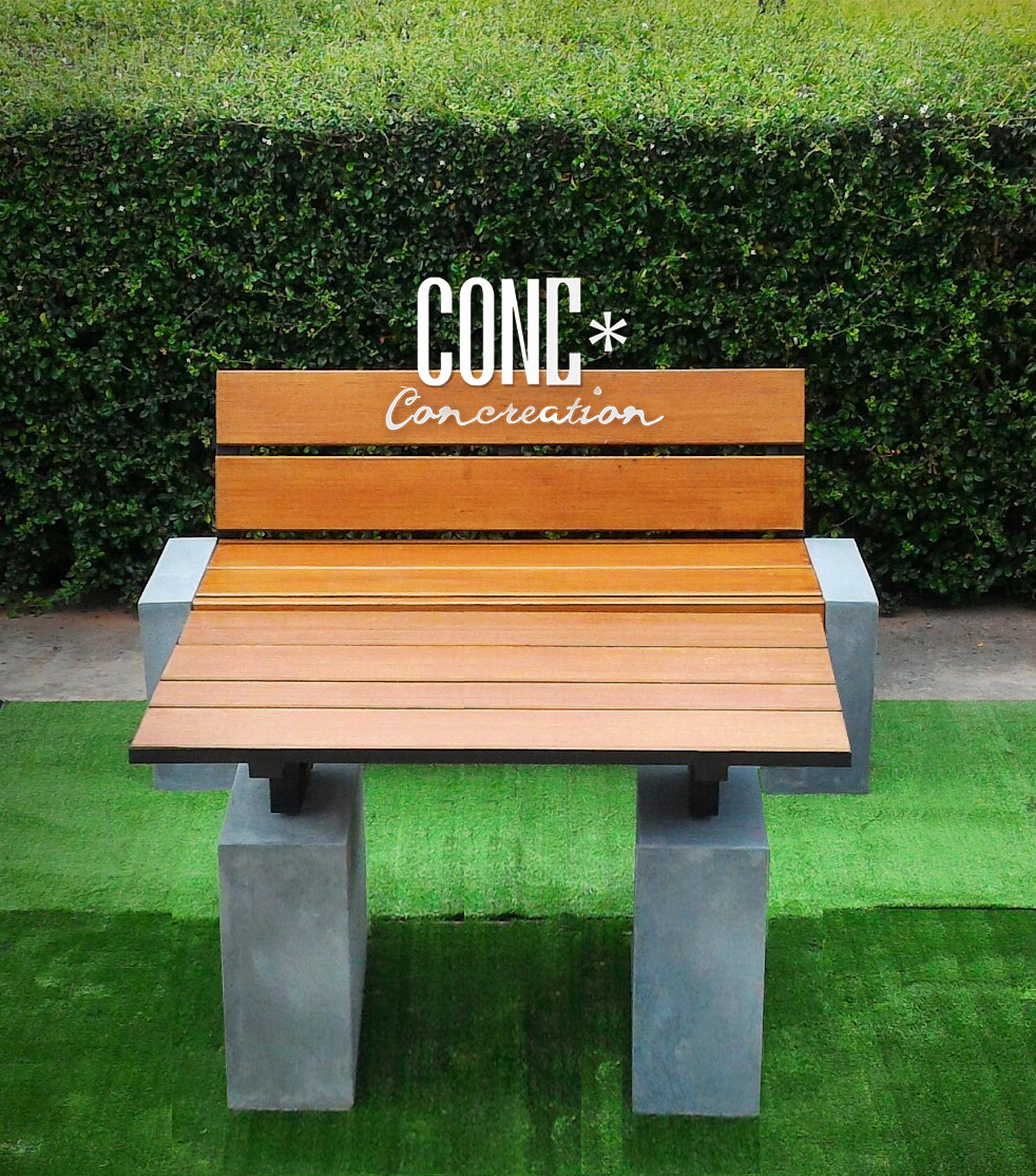 ชุดโต๊ะสนามม้านั่งพนักพิง ไม้ไฟเบอร์ซีเมนต์ TABLESET-BBK-120