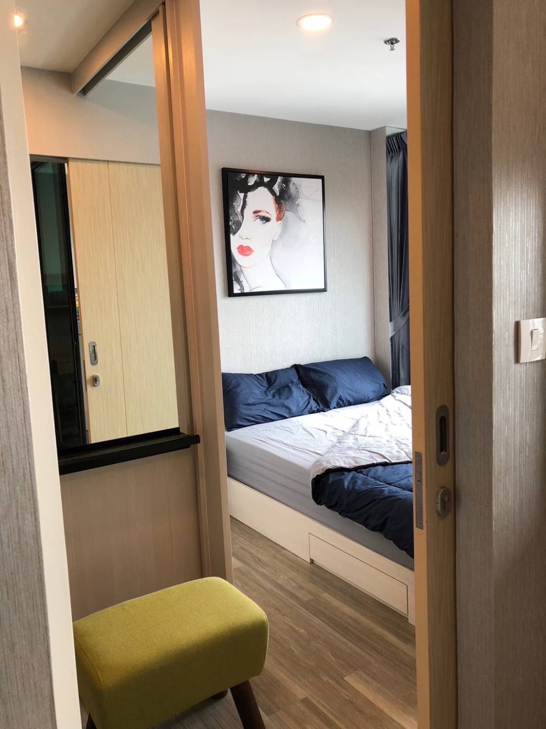 ให้เช่าคอนโด เคนซิงตัน เกษตร แคมปัส พื้นที่ 25.6 ตร.ม. 1 ห้องนอน เช่า 9,000 บ/ด