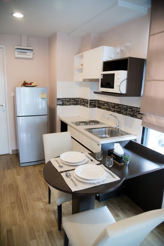 ให้เช่าคอนโด บ้านนวธารา พื้นที่ 32 ตร.ม. 1 ห้องนอน ให้เช่า 9,500 บ/ด