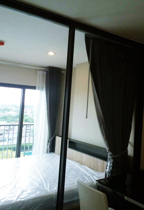 ให้เช่าคอนโด เดอะ ทรี ริโอ้ บางอ้อ พื้นที่ 31 ตร.ม. 1 ห้องนอน เช่า 9,000 บ/ด