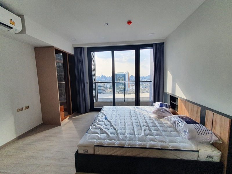 ให้เช่าคอนโด วันไนน์ไฟว์ อโศก-พระราม 9 พื้นที่ 37 ตรม. 1 ห้องนอน เช่า 23,000 บ/ด