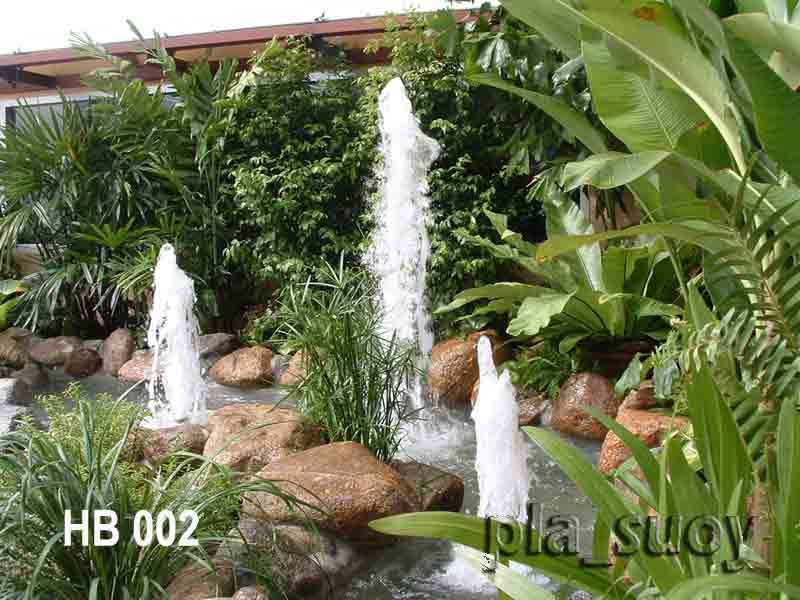 น้ำพุประดับสวน Hallo Bangkok