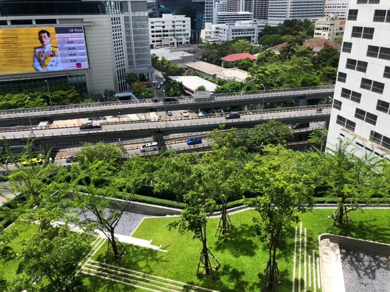 ให้เช่าคอนโด แอชตัน จุฬา-สีลม พื้นที่ 33.56 ตรม. 1 ห้องนอน ให้เช่า 22,000 บ/ด