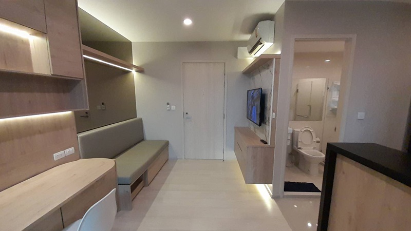 ให้เช่าคอนโดไลฟ์ อโศก พื้นที่ 35 ตร.ม. 1 ห้องนอน เช่า 20,000 บ/ด