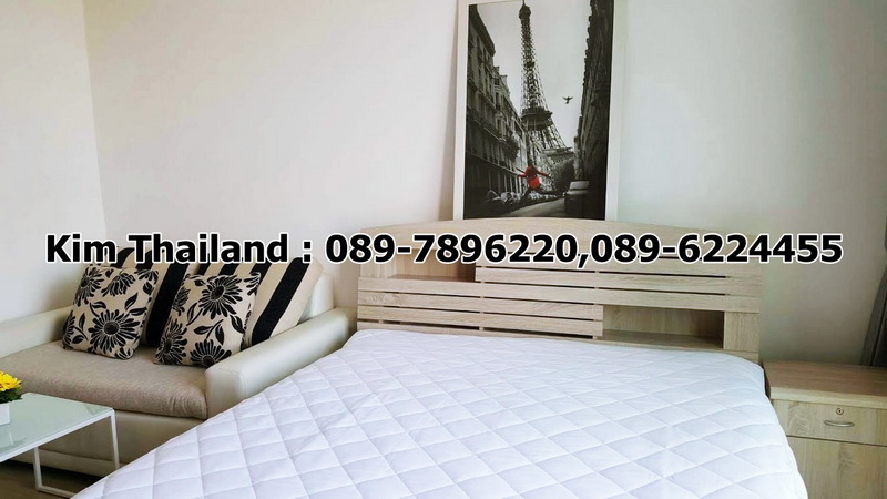 คอนโดให้เช่า ไอดิโอ คิว สามย่าน พื้นที่ 22 ตรม. Studio ให้เช่า 15,000 บ/ด