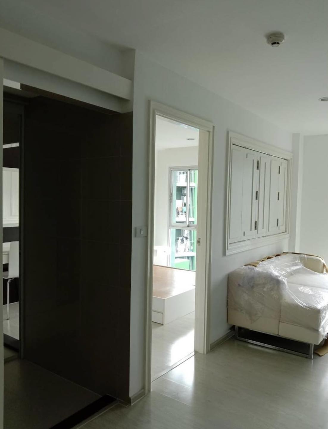 ให้เช่า พาร์ค เอกโซ เกษตร นวมินทร์ 33 ตร.ม 1 ห้องนอน วิวสระ ราคา 9,000 บาท/เดือน