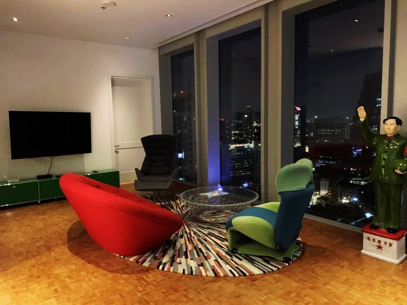 ให้เช่าคอนโด เดอะ ริซท์-คาร์ลตัน เรสซิเดนเซส 146 ตร.ม. 2 ห้องนอน เช่า 200,000 บ/ด