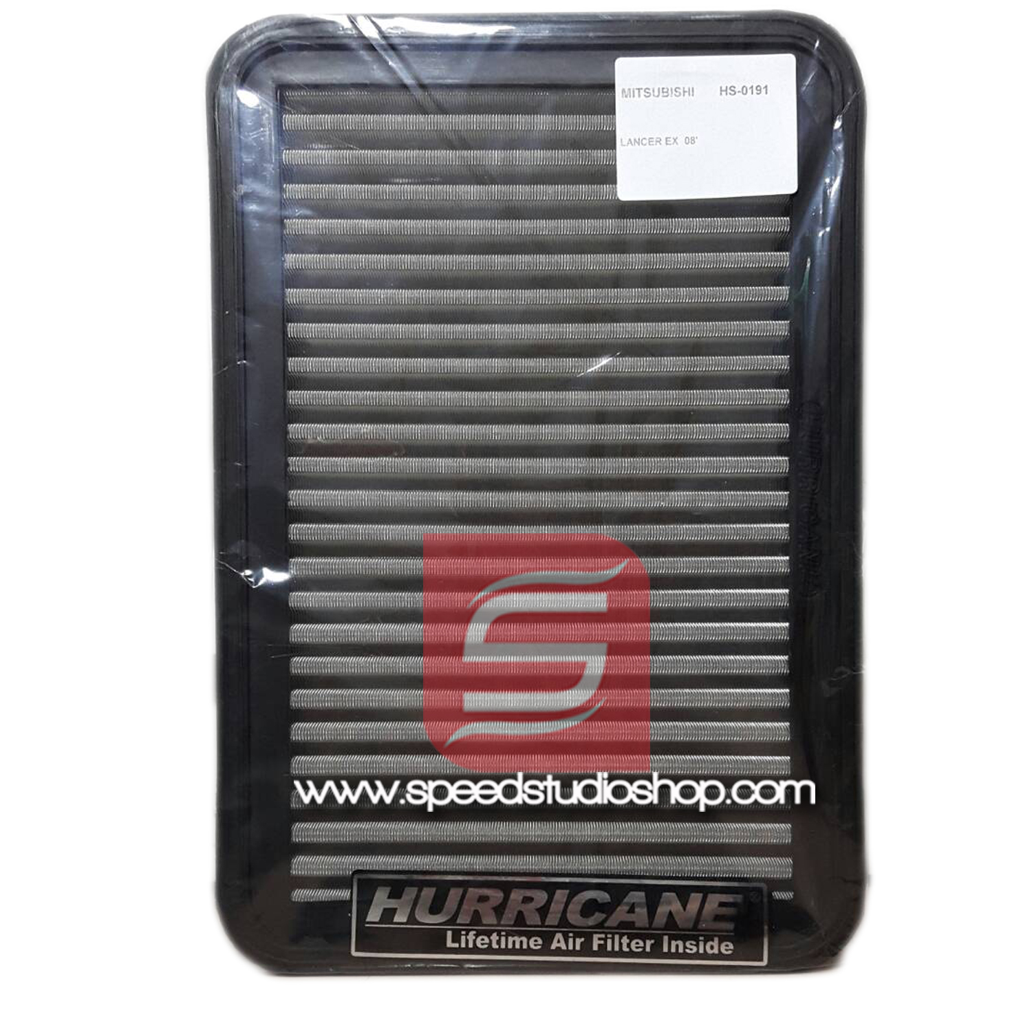 กรองอากาศสแตนเลส Hurricane Mitsubishi Lancer EX 1.8L, 2.0L ปี 2007 - 2016