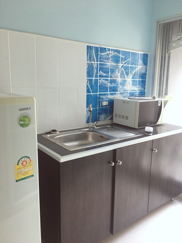 ให้เช่า ดีคอนโด รามอินทรา พื้นที่ 30 ตร.ม. 1 ห้องนอน เช่า 6,500 บ/ด