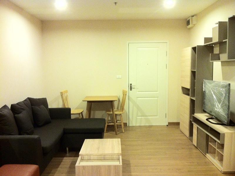 ให้เช่าคอนโด เดอะ ทรี บางโพ สเตชั่น ชั้น 17 พื้นที่ 29.5 ตรม. สตูดิโอ ให้เช่า 8,500 บ/ด