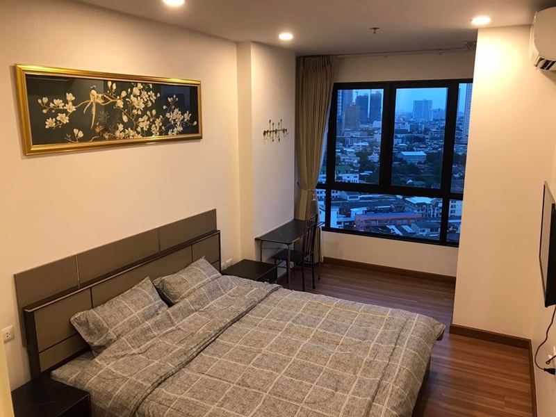 ให้เช่าคอนโด ศุภาลัย พรีเมียร์ เจริญนคร 48 ตร.ม. 1 ห้องนอน เช่า 18,000 บาท/เดือน