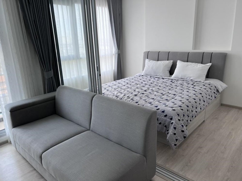 ให้เช่าคอนโด นิช โมโน แจ้งวัฒนะ พื้นที่ 33 ตร.ม. 1 ห้องนอน เช่า 12,000 บ/ด