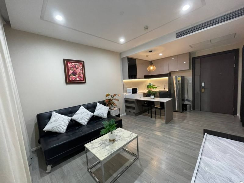 ให้เช่าคอนโด 333 ริเวอร์ไซด์ พื้นที่ 46 ตร.ม. 1 ห้องนอน