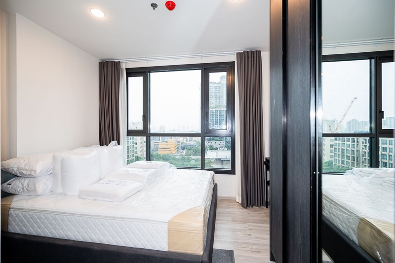 ให้เช่าคอนโด เอ็กซ์ที ห้วยขวาง พื้นที่ 53.38 ตร.ม. 2 ห้องนอน เช่า 33,000 บ/ด