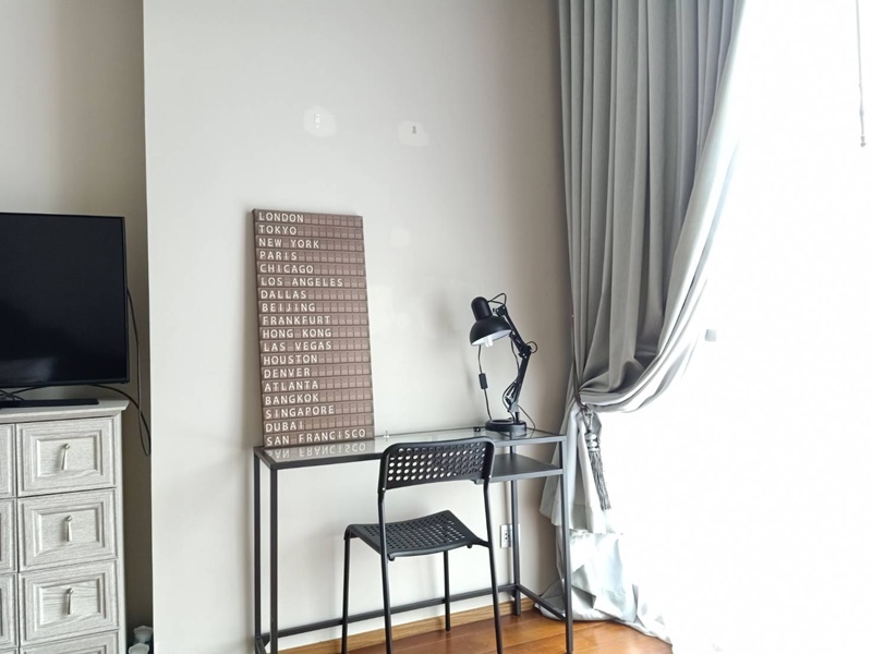 ให้เช่าคอนโด ควอทโทร บาย แสนสิริ พื้นที่ 54 ตร.ม. 1 ห้องนอน ให้เช่า 45,000 บ/ด