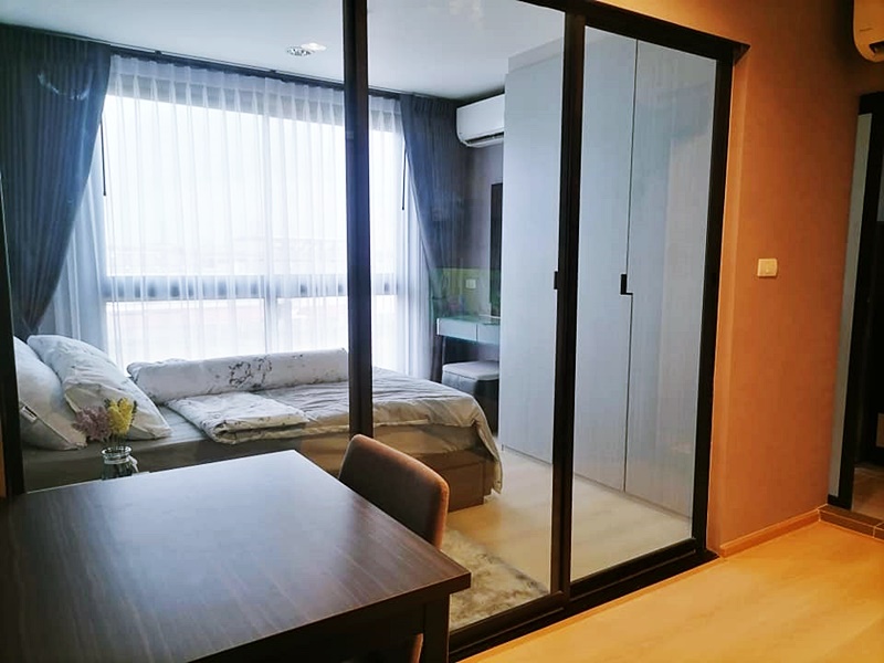 ให้เช่าคอนโด ไรซ์ พระราม 9 พื้นที่ 28 ตร.ม. 1 ห้องนอน เช่า 9,000 บ/ด