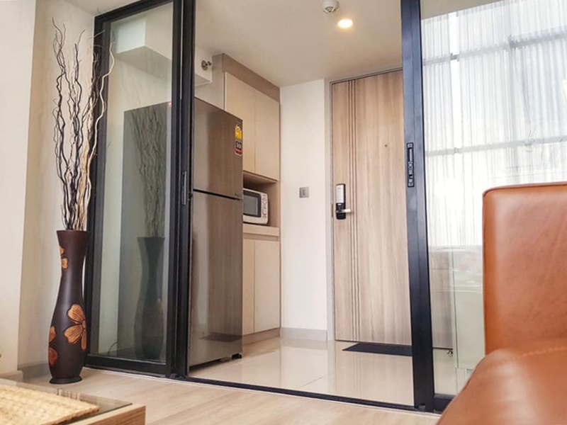 ให้เช่าคอนโด ไนท์ บริดจ์ ไพร์ม สาทร พื้นที่ 37.78 ตร.ม. 1 ห้องนอน ให้เช่า 26,500 บ/ด