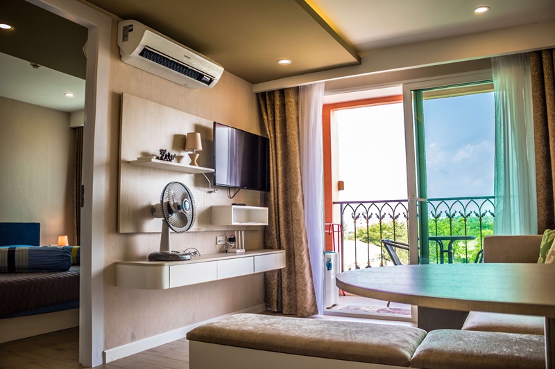 ขายคอนโด เซเว่น ซี รีสอร์ท จอมเทียน พื้นที่ 36 ตร.ม. 1 ห้องนอน ขาย 1.899 ล้านบาท