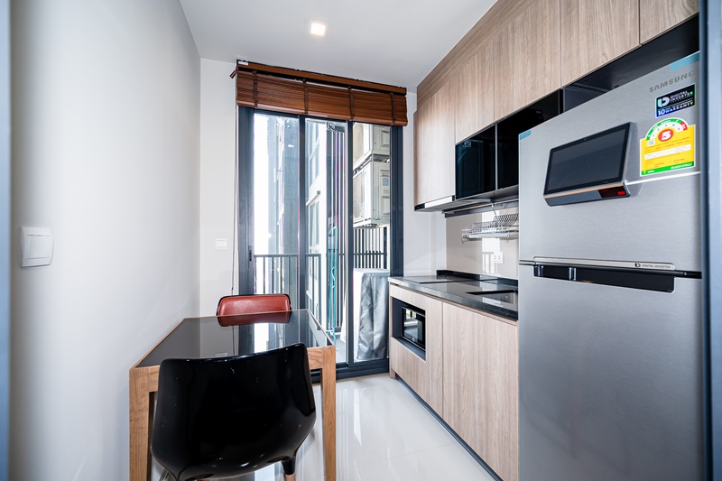 ให้เช่าคอนโด เดอะ ไลน์ วงศ์สว่าง พื้นที่ 32 ตร.ม. 1 ห้องนอน เช่า 11,000 บ/ด