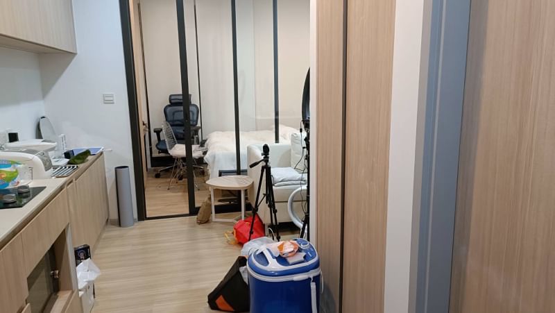 ให้เช่าคอนโด เอ็ม จตุจักร พื้นที่ 28 ตร.ม. 1 ห้องนอน เช่า 18,000 บ/ด