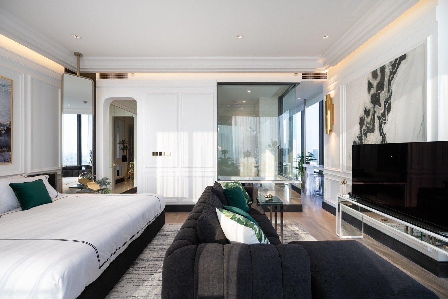 ให้เช่าคอนโด แอชตัน สีลม พื้นที่ 50 ตร.ม. 1 ห้องนอน เช่า 55,000 บ/ด