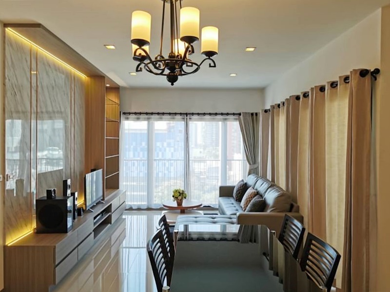 ให้เช่าคอนโด โนเบิล รีวิล พื้นที่ 87 ตร.ม. 2 ห้องนอน เช่า 45,000 บ/ด