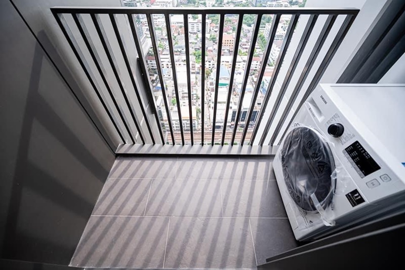 ให้เช่าคอนโด เดอะไลน์ สุขุมวิท 101 พื้นที่ 27.51 ตร.ม. 1 ห้องนอน เช่า 14,000 บ/ด