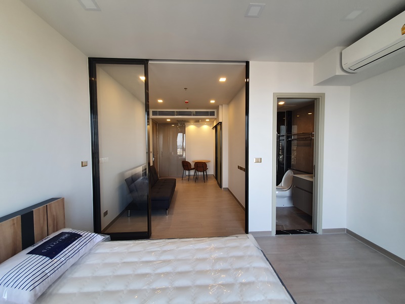 ให้เช่าคอนโด วันไนน์ไฟว์ อโศก-พระราม 9 พื้นที่ 37 ตรม. 1 ห้องนอน เช่า 23,000 บ/ด