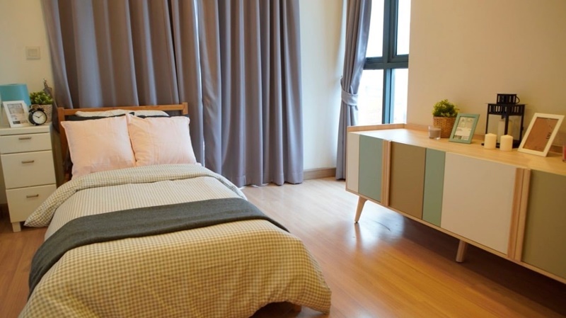 ให้เช่าคอนโด ไอดีโอ โมบิ พญาไท พื้นที่ 52.27 ตร.ม. 2 ห้องนอน ให้เช่า 25,000 บ/ด