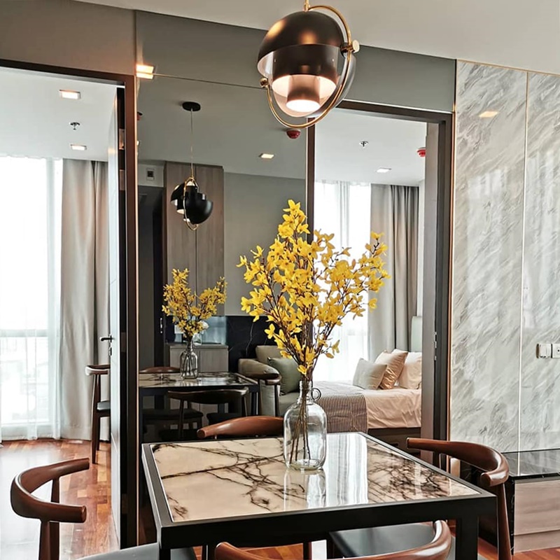 ให้เช่าคอนโด วิช ซิกเนเจอร์ มิดทาวน์ สยาม พื้นที่ 47 ตร.ม. 2 ห้องนอน ให้เช่า 40,000 บ/ด