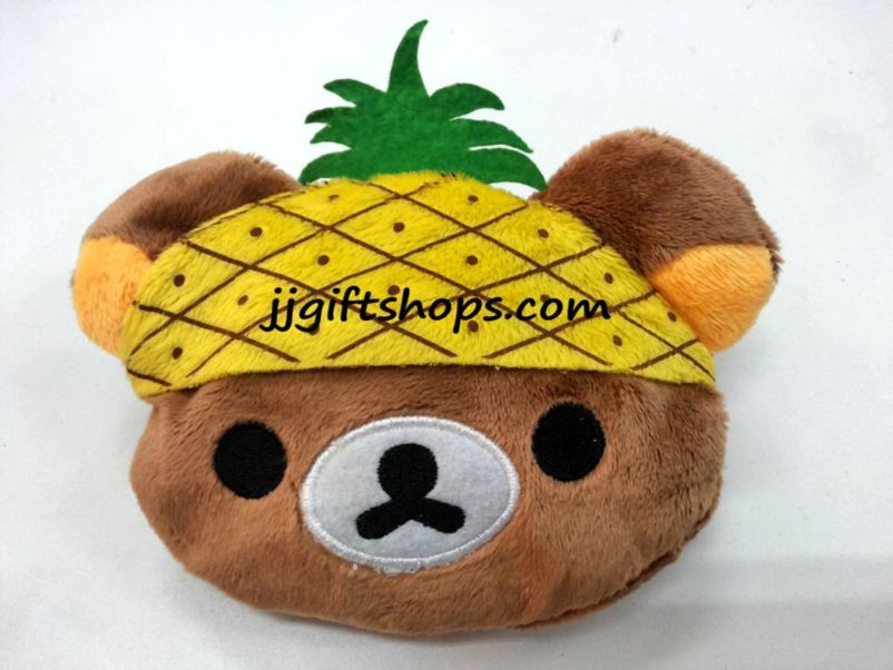 กระเป๋าใส่เหรียญ Rilakkuma หัวสับปะรด