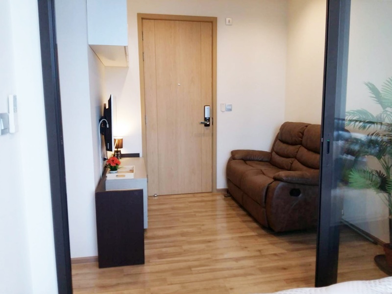 ให้เช่าคอนโด เดอะ ไลน์ จตุจักร-หมอชิต พื้นที่ 25.5 ตร.ม. 1 ห้องนอน เช่า 13,000 บ/ด